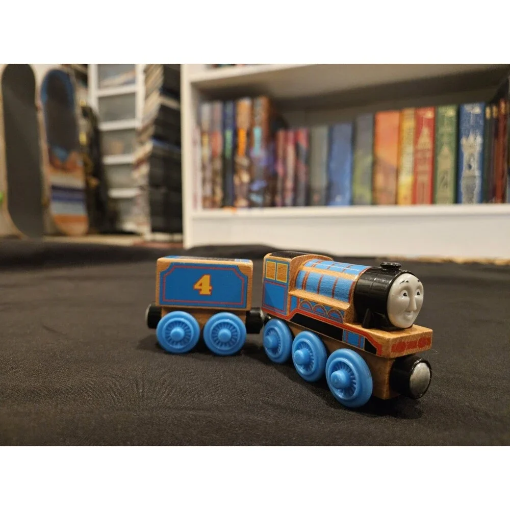 Thomas & Friends Wood Engine Lot Gordon w/ Tender & Harvey